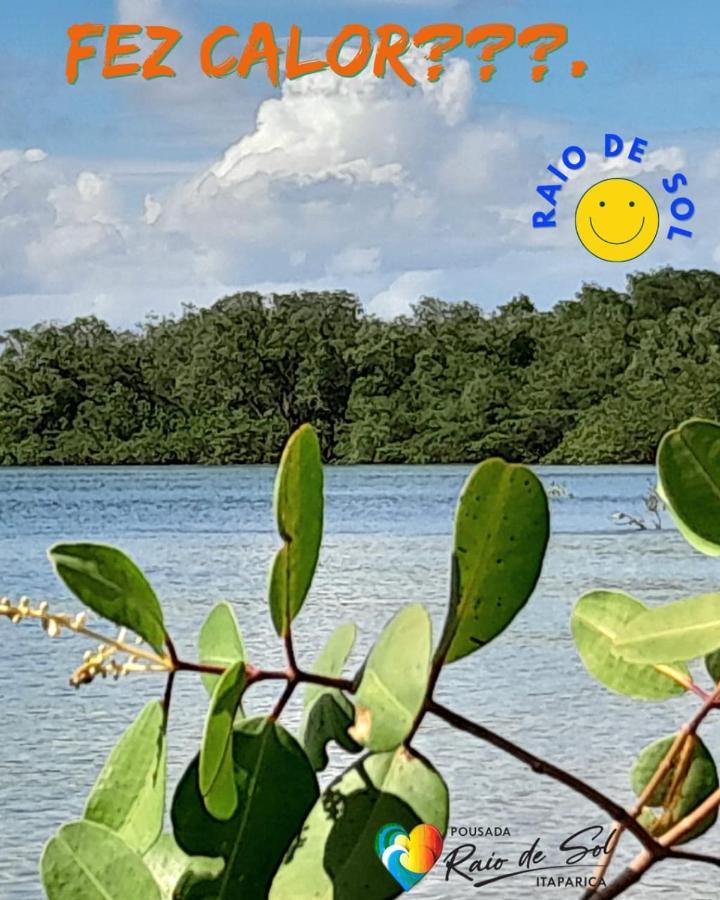 Pousada Raio De Sol - Ilha De Itaparica- Catu A 150 M Da Praia Vera Cruz de Itaparica Exterior foto